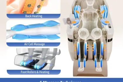 Massage Chair2025 4d Massage Chairs Full Body Zero Gravity Shiatsu Massage Chairs Recliner With Wireless Chargesl Track 1 1