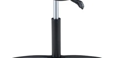 Master Massage Berkeley Saddle Stool With Black Aluminum Base 1