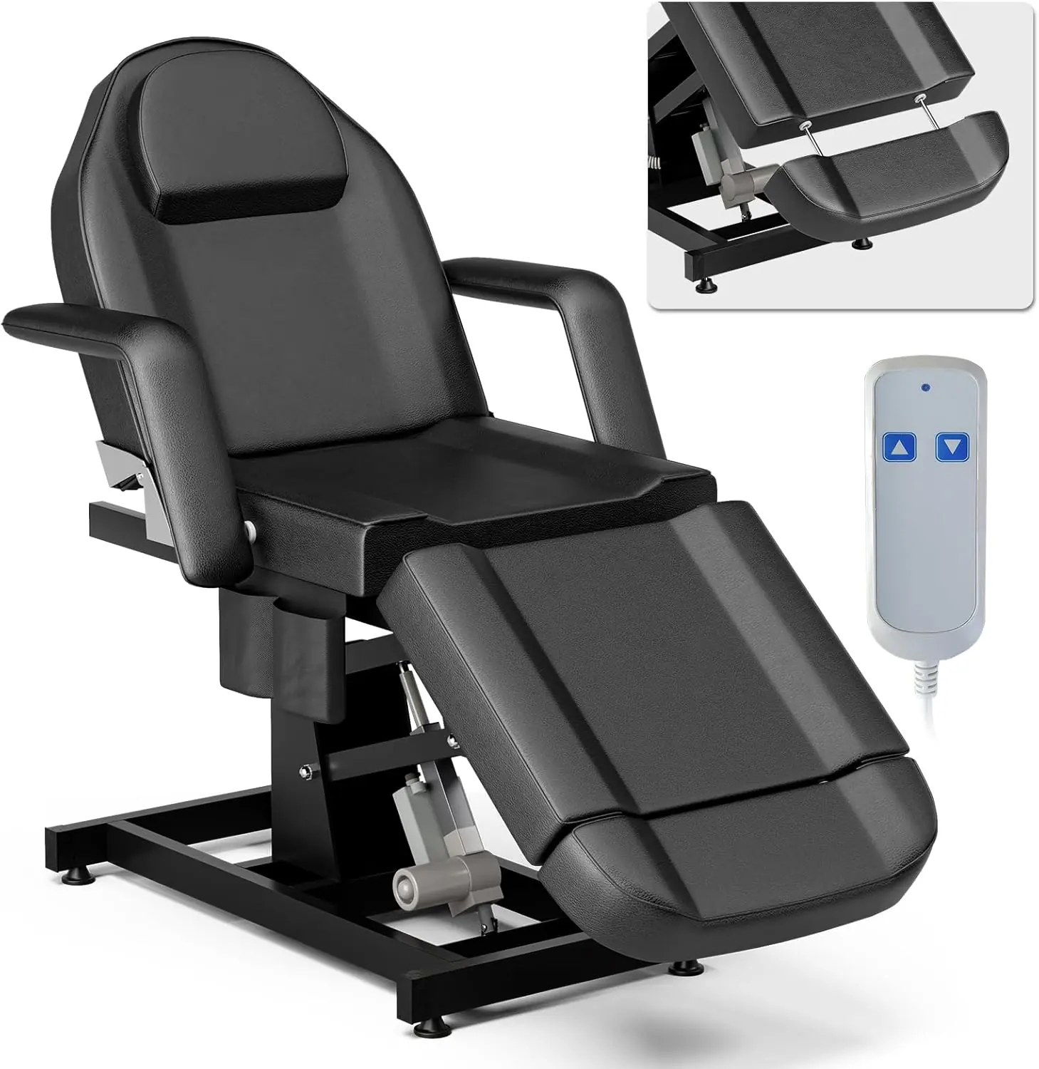 Paddie Professional Electric Massage Table 21 33 Height Adjustable 73 79 Length Adjustable Tattoo Chair For Tall Clients