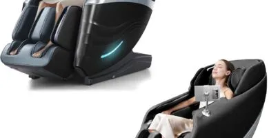 Relx Massage Chair Full Body Zero Gravity Sl Track Shiatsu Massage Chair 12 Modes 8 Auto Modesblack Black
