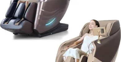 Relx Massage Chair Full Body Zero Gravity Sl Track Shiatsu Massage Chair 12 Modes 8 Auto Modesbrown Coffee