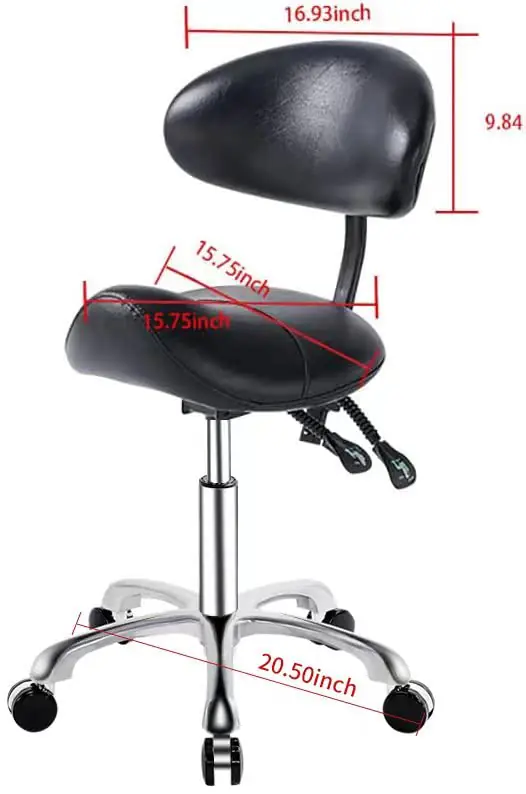 Saddle Stool Chair With Back Support Review
