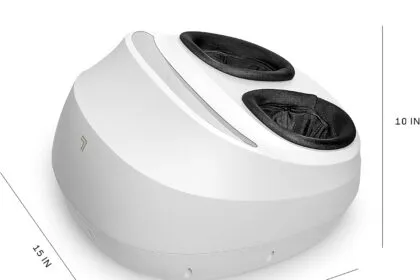 Sharper Image Shiatsu Foot Massager Soothing Heat Compression Pain Relief Circulation For Plantar Fasciitis Neuropathy F 1