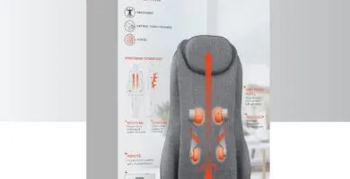 Sharper Image Smartsense Shiatsu Realtouch Massaging Chair Pad With Extra Cushion Soothing Heat 4 Deep Kneading Gel Node 2