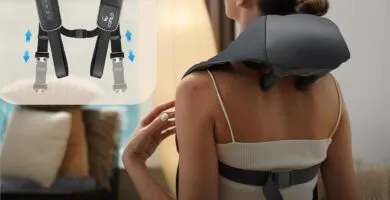 Shiatsu Neck Massager With Heat Fsa Hsa Eligible6d Deep Tissue Kneading Massage With Wireless Remote Controladjustable M 2