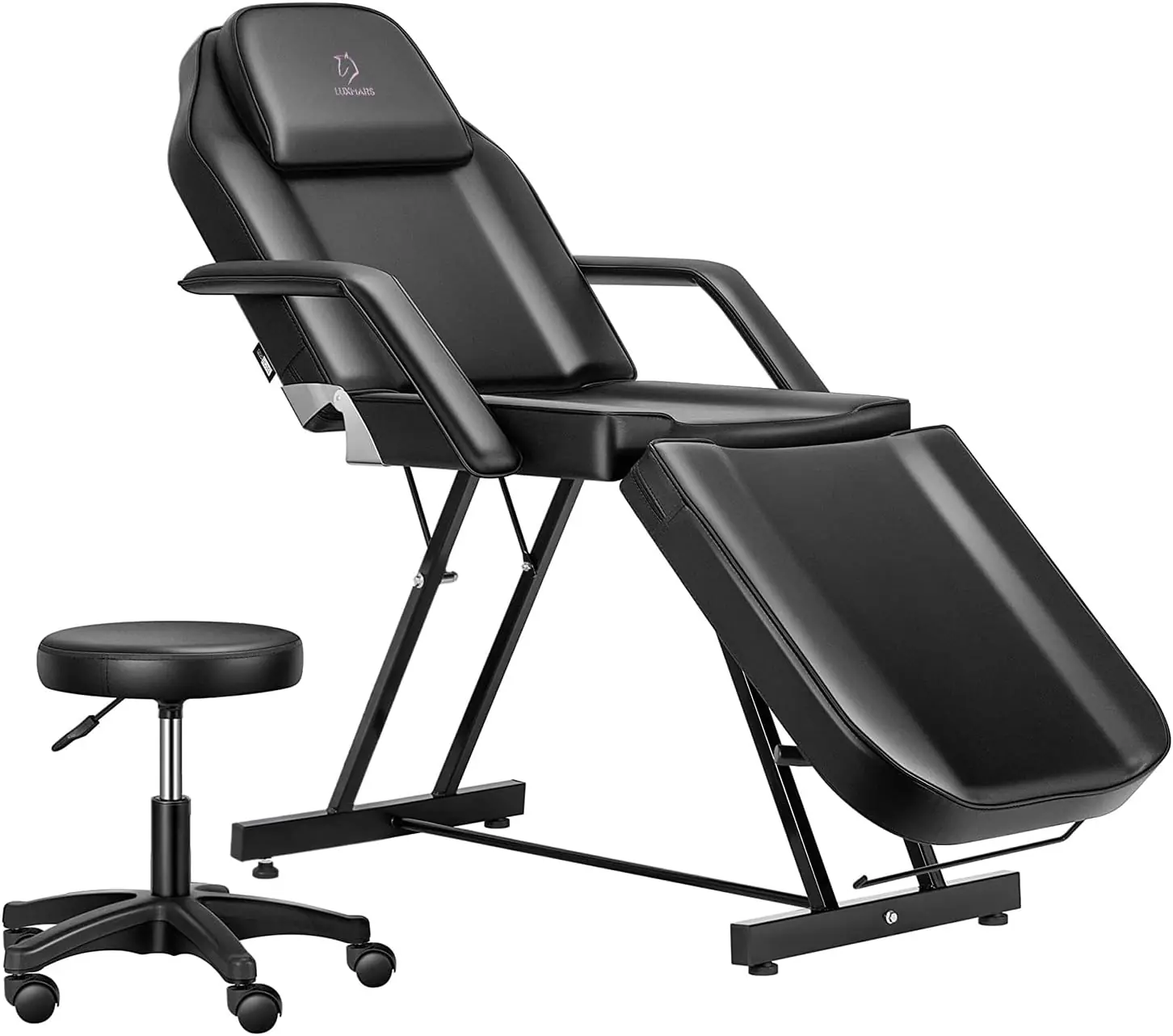 Tattoo Chair Adjustablefacial Chair Multipurpose 73 Inch Spa Facial Bed With Massage Equipment Stool For Beauty Spa Tatt 4