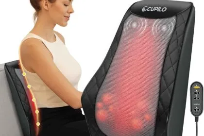 Back And Neck Massager Fsa Hsa Eligible Massager For Pain Relief Deep Tissue Heated Massage With Vibration Massage Pillo