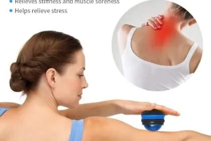 Coolrunner Massage Ball Manual Roller Massager 2 Pack Handheld Self Massage Therapy And Relax Full Body Tools For Sore M 1