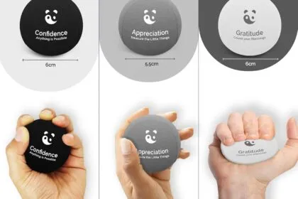 Mind Body Stress Balls For Adults Triple Density Squeeze Balls For Hand Therapy Grip Strengthening Stress Anxiety Relief 4