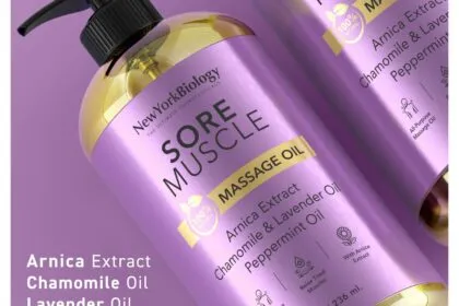 New York Biology Sore Muscle Massage Oil Review 2