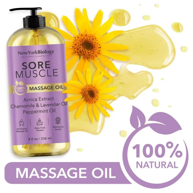 New York Biology Sore Muscle Massage Oil Review