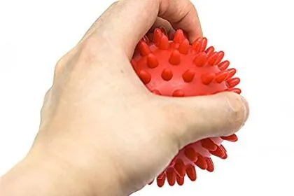 Pack Of 2 Spiky Hard Massage Balls Foot Arch Trainer Plantar Fasciitis Muscle Massager Ball Exercise 2