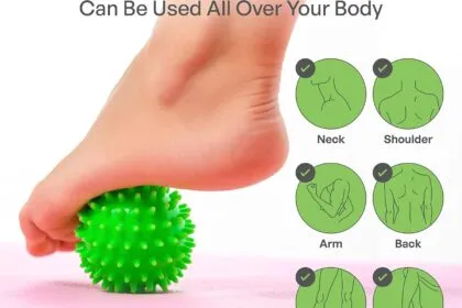 Physical Massage Therapy Ball Set Ideal For Yoga Deep Tissue Massage Trigger Point Therapy And Myofascial Release Physic 5