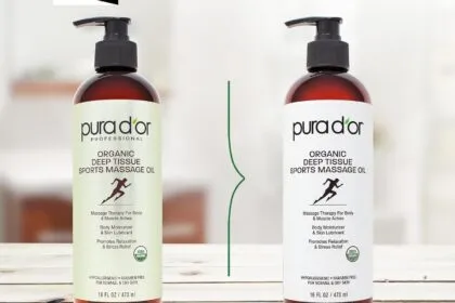 Pura Dor 16 Oz Organic Deep Tissue Sports Massage Jojoba Sunflower Almond Grapefruit Eucalyptus Oils Alleviate Muscle So 3