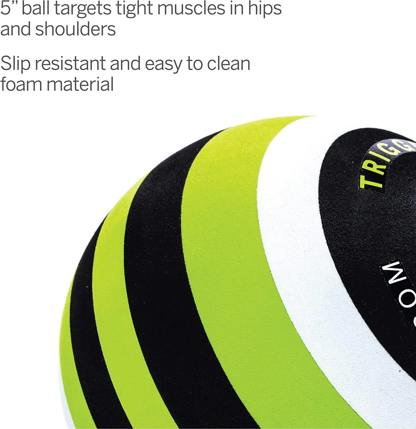 Trigger Point Performance TriggerPoint Foam Massage Ball for Deep-Tissue Massage, MBX Extra Firm (2.6-inch)