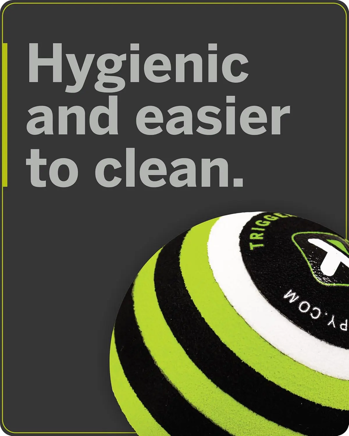 Trigger Point Performance TriggerPoint Foam Massage Ball for Deep-Tissue Massage, MBX Extra Firm (2.6-inch)