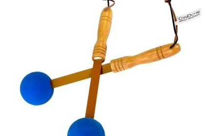 Cando Percussion Massagers 2 Pack Manual Ball Massage Flexible Stick Massage Tools For Sore Muscles Back Shoulders Neck