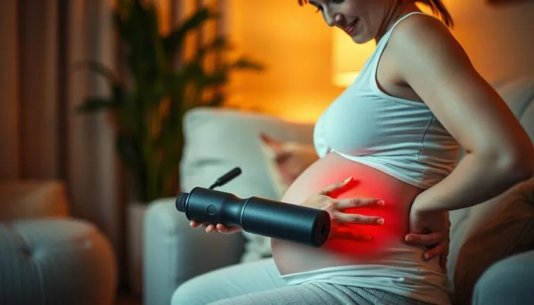 massage gun pregnancy lower back