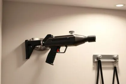 massage gun wall mount