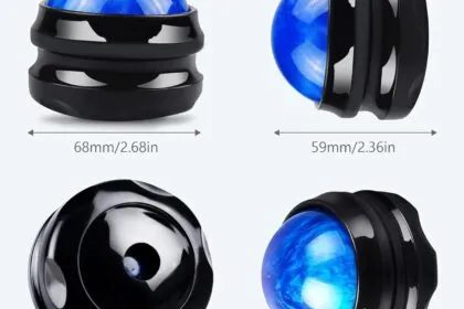 Massage Roller Ball Neck Massager For Pain Relief Deep Tissue Massage Tool Sore Muscle Relief Lymphatic Drainage Tummy T 1