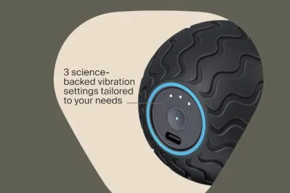 Therabody Wavesolo Handheld Bluetooth Enabled Massage Device Ultra Portable Vibration Therapy Ball Wquietroll Technology 4