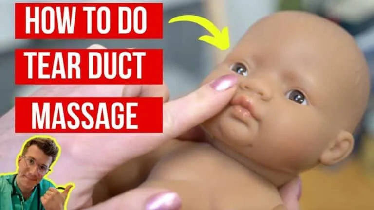 How to Massage Blocked Tear Duct